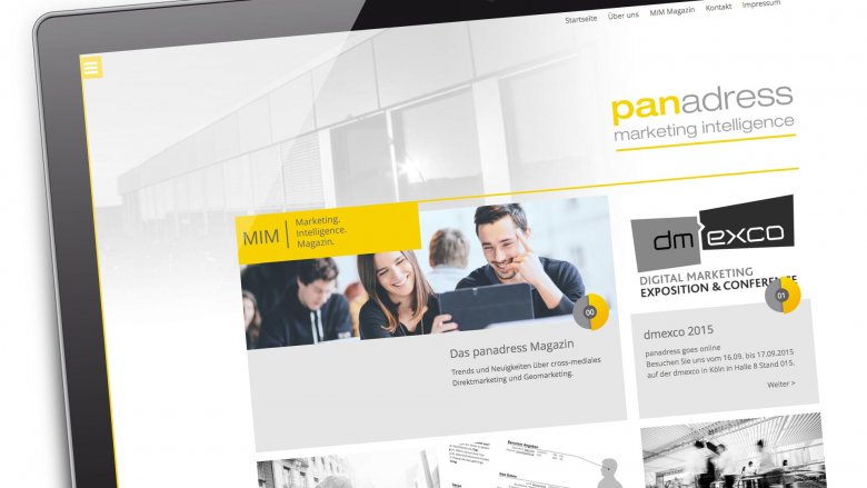 panadress: Online | Responsive | CMS
